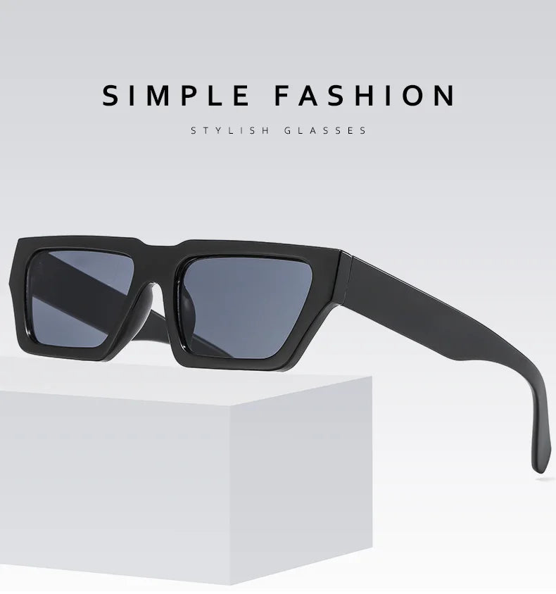 Lunettes de soleil carrées style urbain "2024 2025"